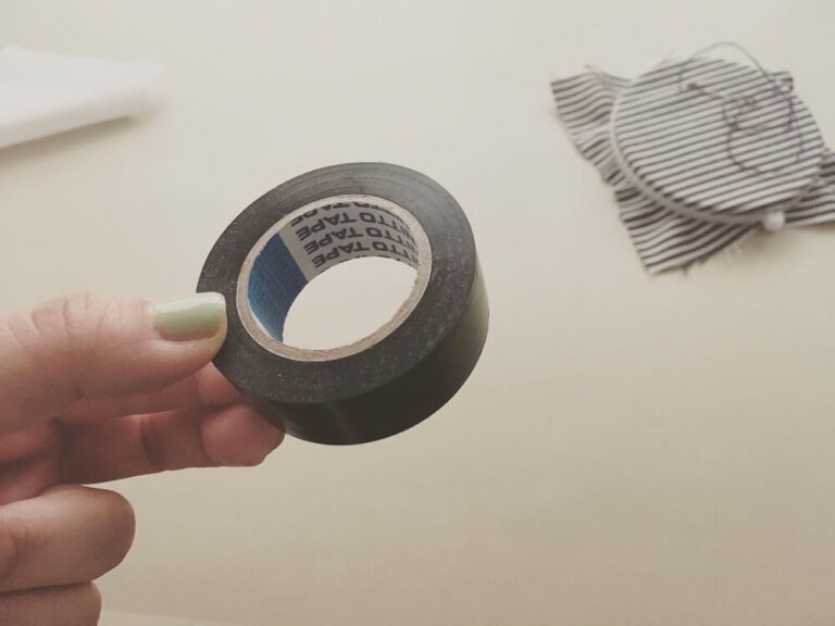 刺繍枠がない時に！「〇〇バンド」で簡単代用法 手仕事と健康