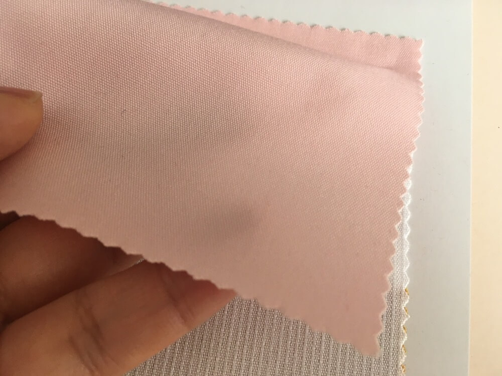 混紡綿ポリポプリンの布サンプル