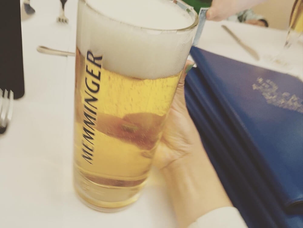 memminger brauerei(メミンガー醸造所)のビールグラス