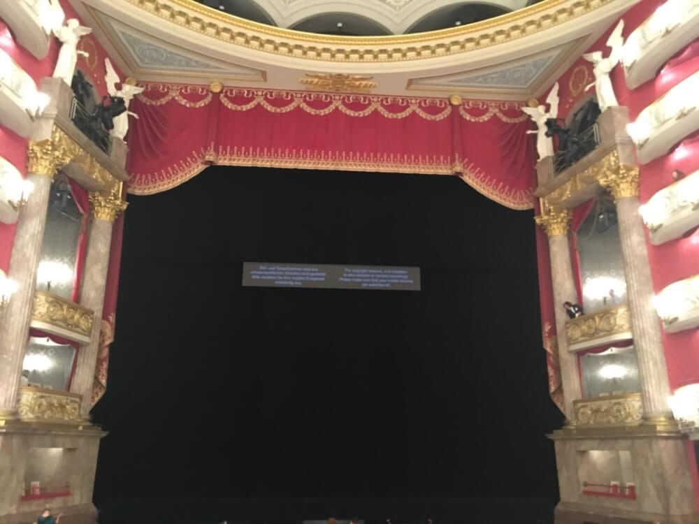 バイエルン国立歌劇場の舞台の様子